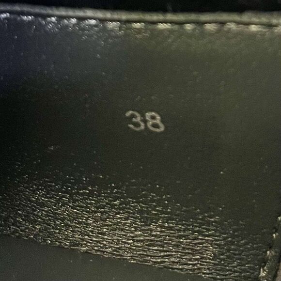 UN United Nude Fold Stella LO Silver Grid Black and Redish Orange Size 38 - Picture 4 of 11